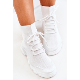 FM1 White Kimberly Sports Calcetines Zapatos blanco 1