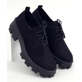 Zapatos con suela gruesa Apoll Black negro 4