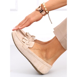 Mocasines Mujer Quest Beige 1