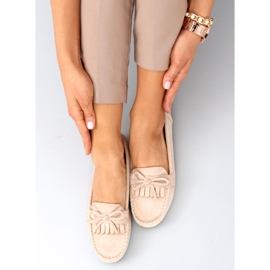 Mocasines Mujer Quest Beige 2