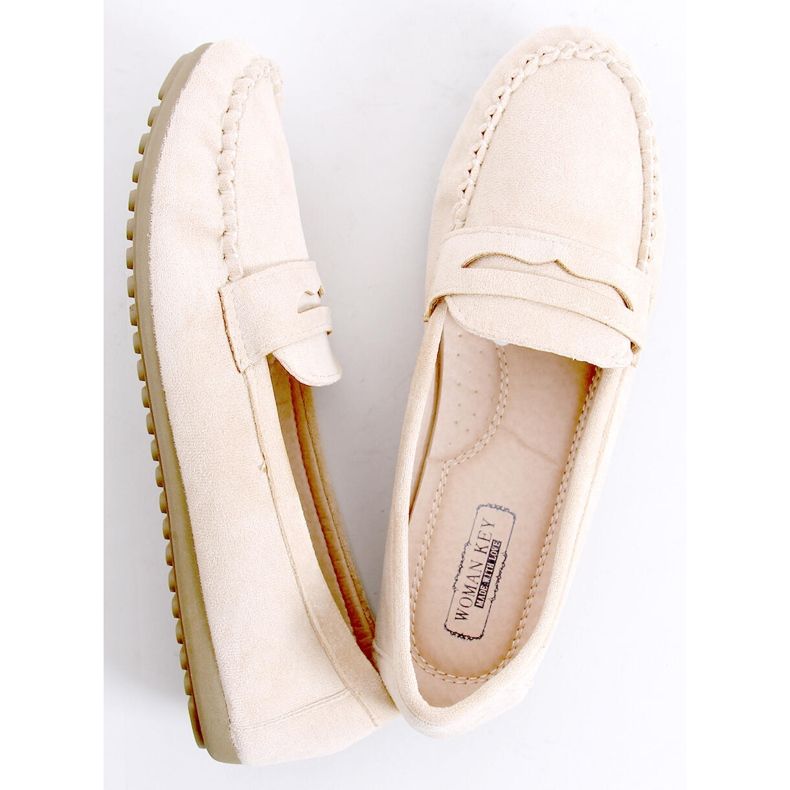 Mocasines mujer Rello Beige 2