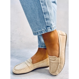 Mocasines mujer Rello Beige 3