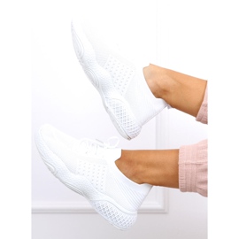 Deportiva calcetín Yetto Blanco 4