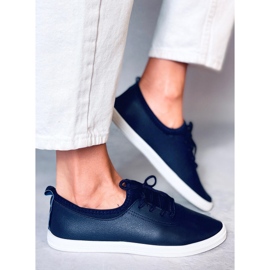 Deportivas de mujer Reki Navy azul 2