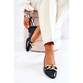 PA2 Zapatos De Salón De Piel De Serpiente Lacada Verde Elissabeth negro 1