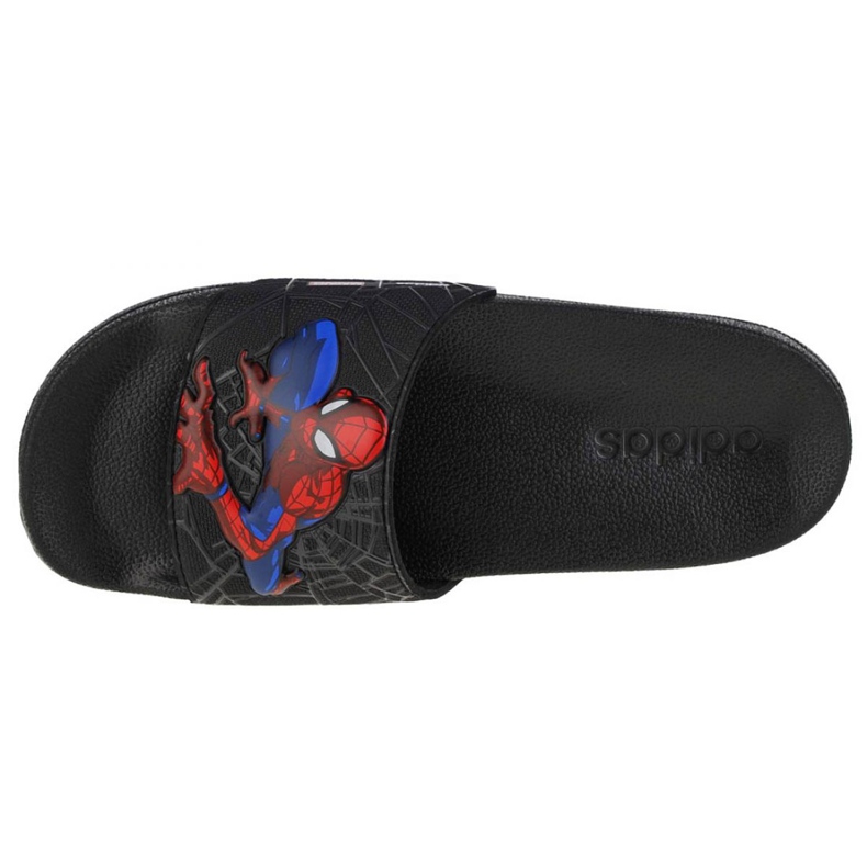 Zapatillas Adidas Adilette Shower Slides Spiderman Jr FZ1716 negro 2