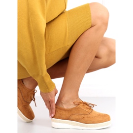 Zapatos mujer alpargatas Apia Camel marrón 2