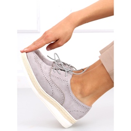 Zapatos Mujer Alpargatas Apia Gris 4