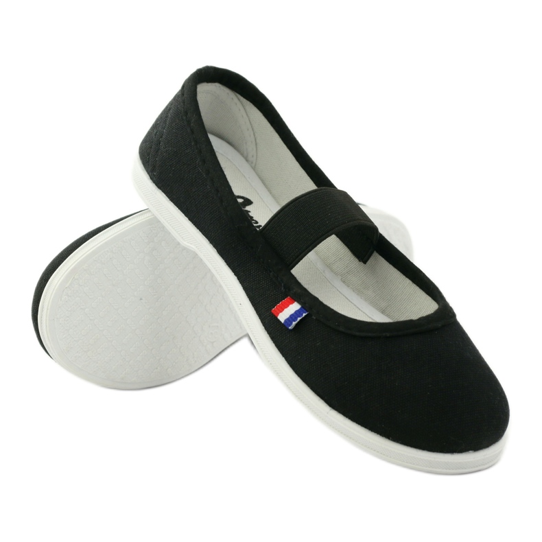 Zapatillas American club checas negras negro 3