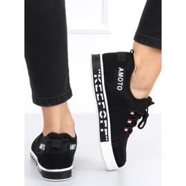 Deportivas mujer Aruba Negro 4