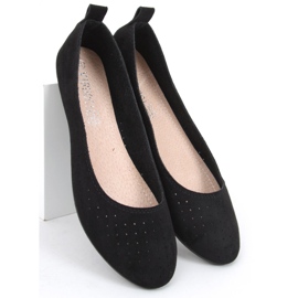 Bailarinas negras caladas Ameli negro 2