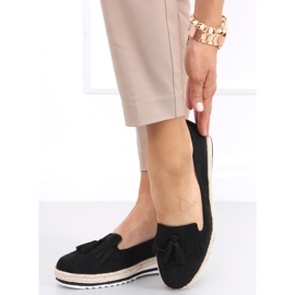 Mocasines mujer, alpargatas Hilma Negro 4