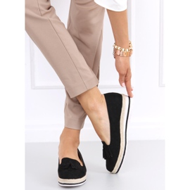 Mocasines mujer, alpargatas Hilma Negro 5