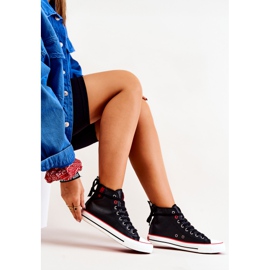 Deportivas Altas de Piel Big Star JJ274131 Negro 6