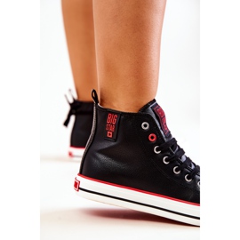 Deportivas Altas de Piel Big Star JJ274131 Negro 2