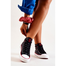 Deportivas Altas de Piel Big Star JJ274131 Negro 4