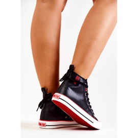 Deportivas Altas de Piel Big Star JJ274131 Negro 5