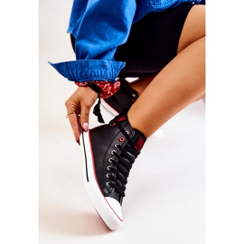 Deportivas Altas de Piel Big Star JJ274131 Negro 7