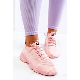 PS1 Zapatillas Deportivas Deportivas Tejido Rosa Nolene rosado 5