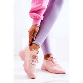 PS1 Zapatillas Deportivas Deportivas Tejido Rosa Nolene rosado 3