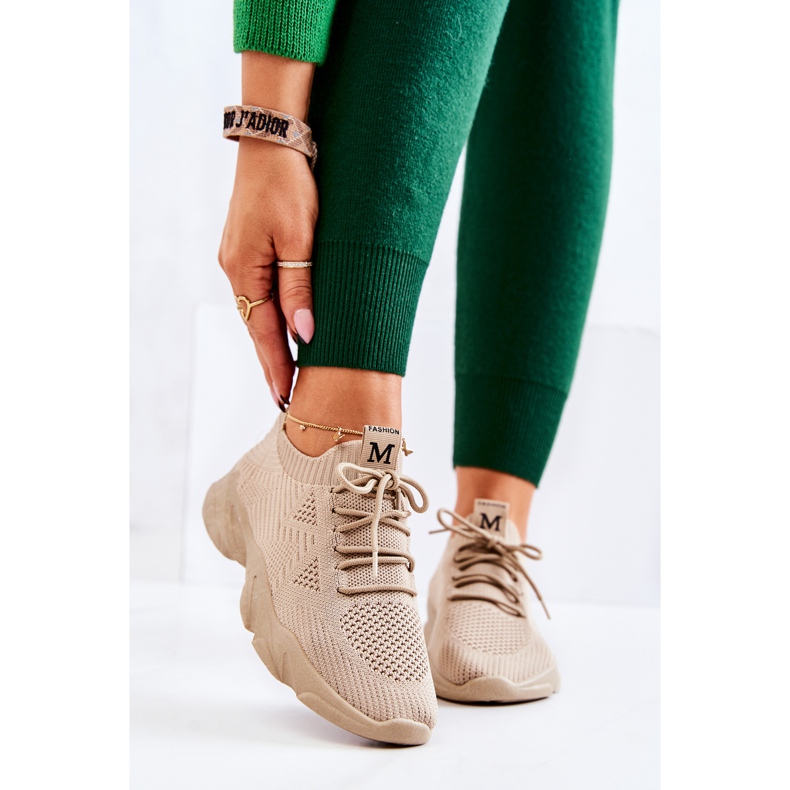 PS1 Zapatillas Deportivas Deportivas Tejido Beige Oscuro Nolene 2