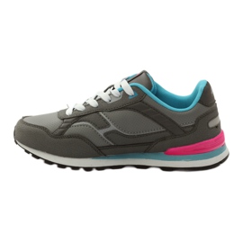 American Club Chándal deportivo American C1 gris azul rosado 2
