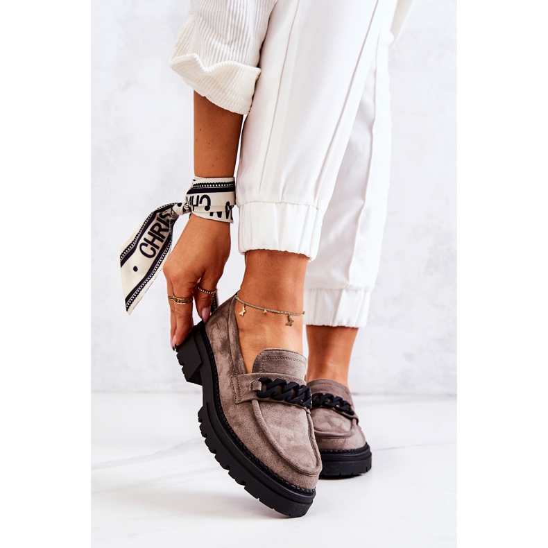 PL5 Mocasines Mocasines Ante La.Fi Gris Zafira beige 2