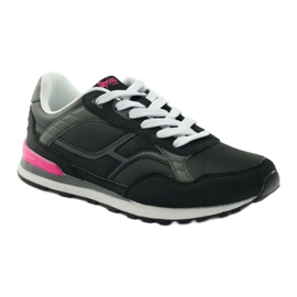 Jogging deportivo American Club C1 negro rosa 1