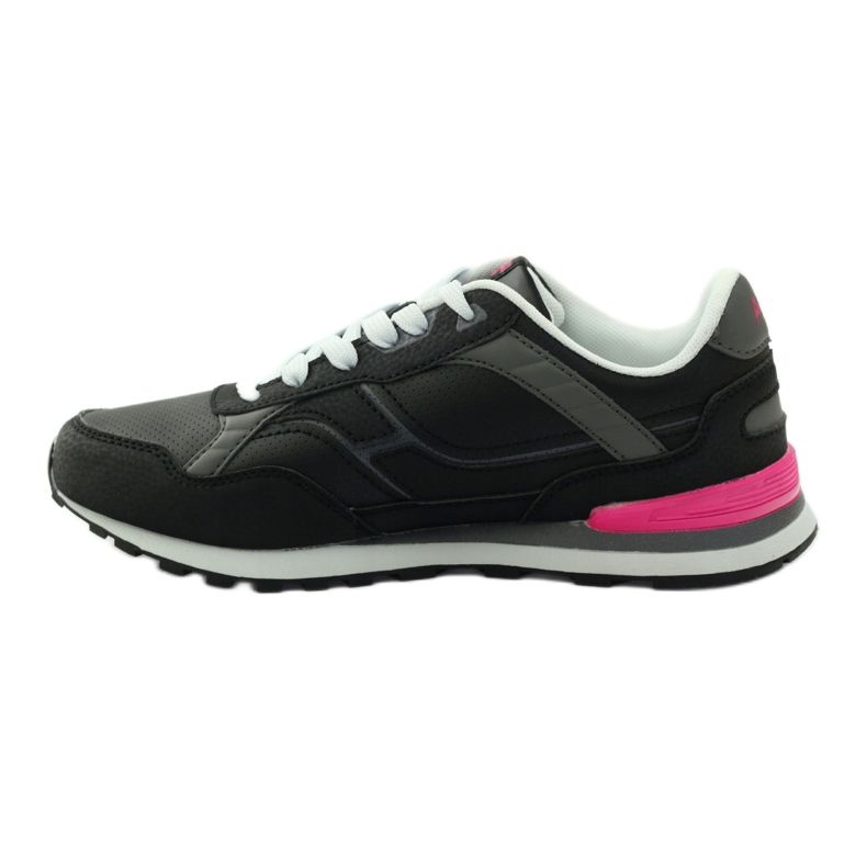 Jogging deportivo American Club C1 negro rosa 2