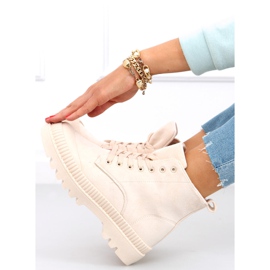 Zapatillas trekking tobilleras Bibi Beige 3