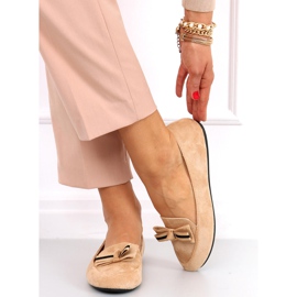 Mocasines mujer Maren Albaricoque beige 4