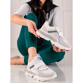 TRENDI Deportivas Deportivas Con Velcro gris 1 TRENDI Deportivas Deportivas Con Velcro gris 1