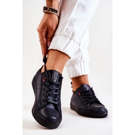 Zapatillas bajas de cuero Big Star JJ274006 Negro 2