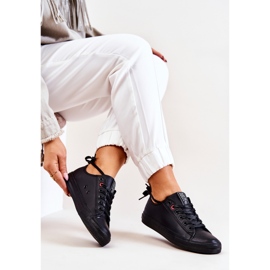 Zapatillas bajas de cuero Big Star JJ274006 Negro 9
