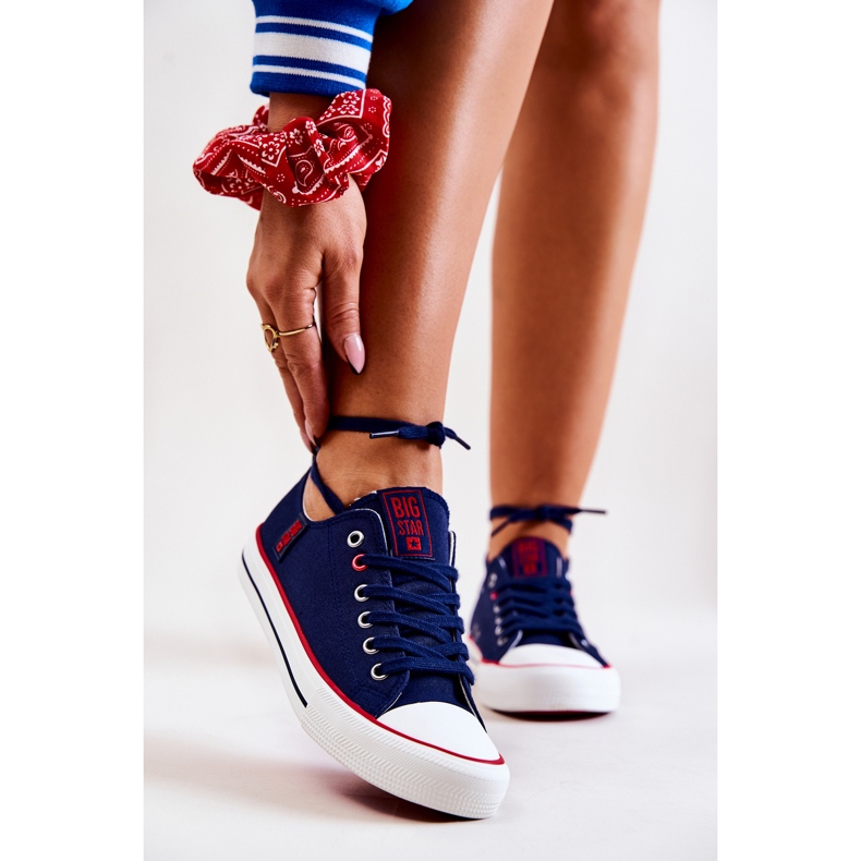 Sneakers Mujer Big Star JJ274121 Azul marino 2