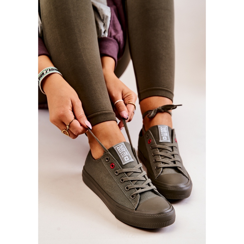 Zapatillas Bajas Big Star JJ274004 Caqui verde 1