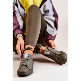 Zapatillas Bajas Big Star JJ274004 Caqui verde 9
