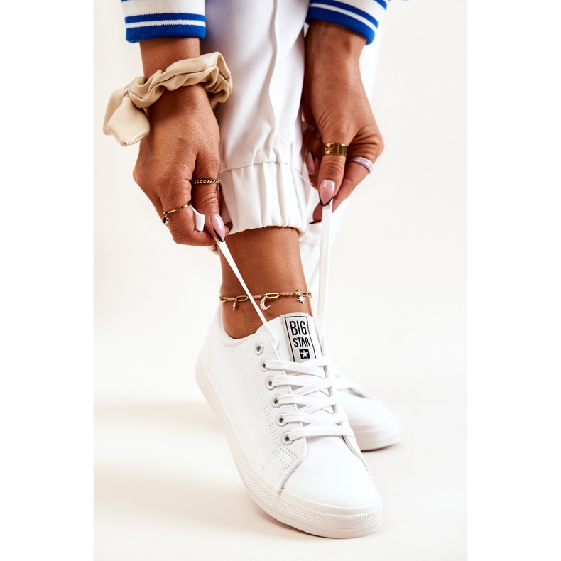 Deportivas Piel Big Star JJ274311 Blanco 1