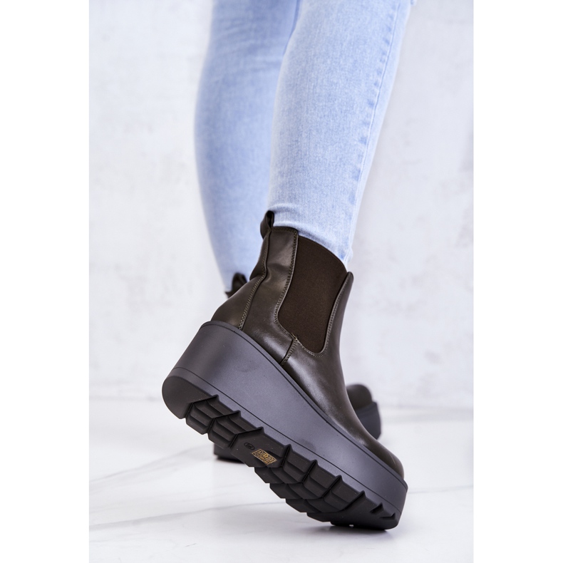 PS1 Botas cálidas Verde oscuro Montiano 1