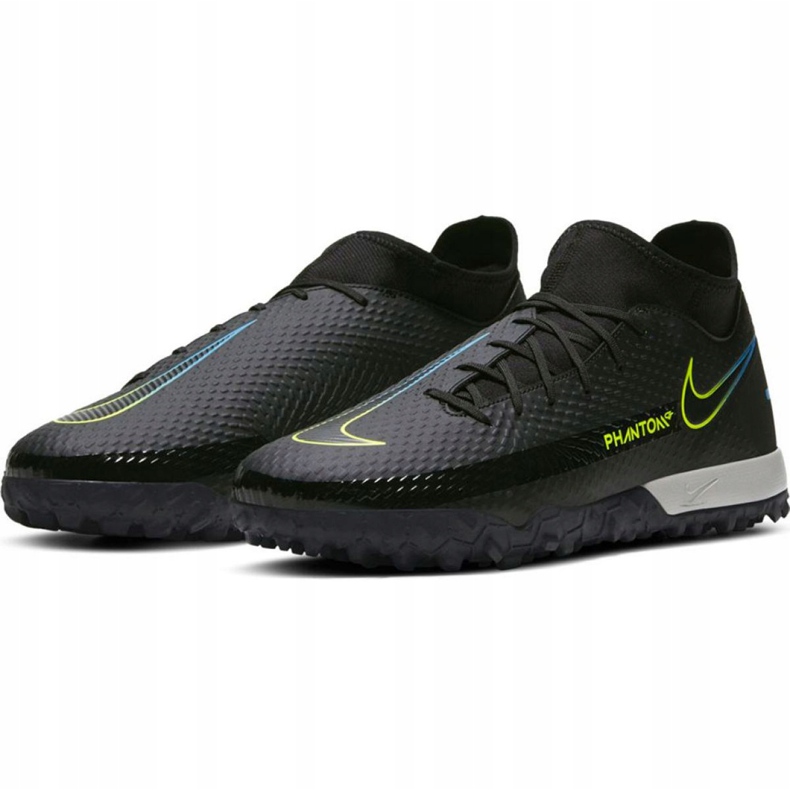 Calzado de fútbol Nike Phamtom Gt Academy Df Tf M CW6666-090 negro 3 Calzado de fútbol Nike Phamtom Gt Academy Df Tf M CW6666-090 negro 3