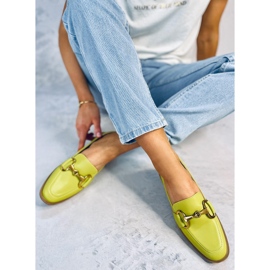 Mocasines de mujer Jonna Green verde 4