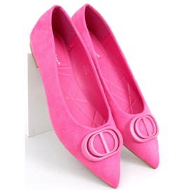 Bailarinas Arte Fushia almendra rosado 5