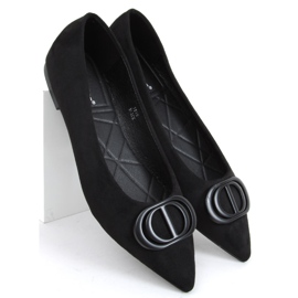 Bailarinas Arte Black con puntera almendrada negro 5