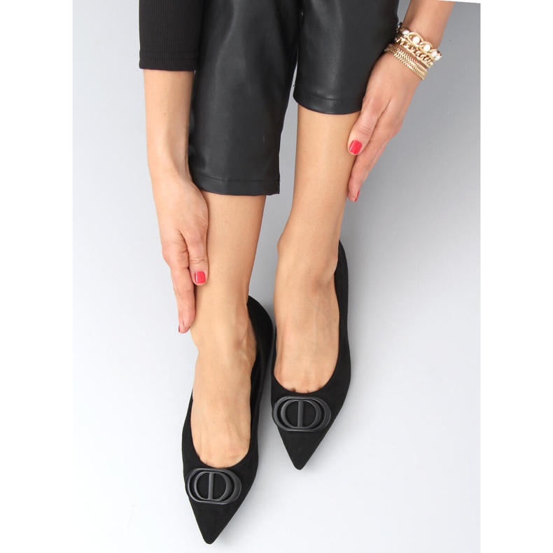 Bailarinas Arte Black con puntera almendrada negro 1 Bailarinas Arte Black con puntera almendrada negro 1