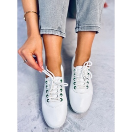 Deportivas mujer Girma Green blanco 2