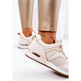 FS2 Zapatos Deportivos En La Plataforma Ginevra Beige 1