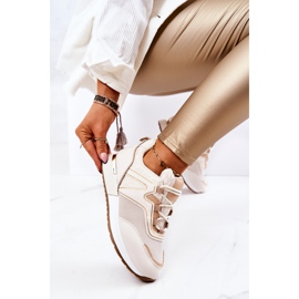 FS2 Zapatos Deportivos En La Plataforma Ginevra Beige 3
