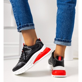 Deportivas negras Barbo de mujer negro gris 2