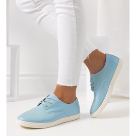 Deportivas de mujer Warsa azules 1