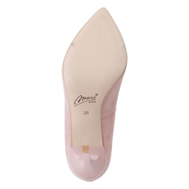 Marco Shoes 1057P tachuelas rosas con piedras grandes rosado 6